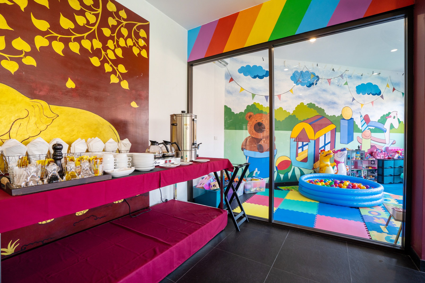 Pool Table and Kids Club