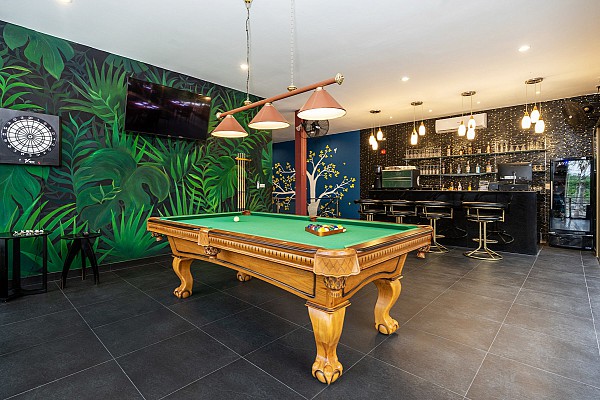 Pool Table and Kids Club