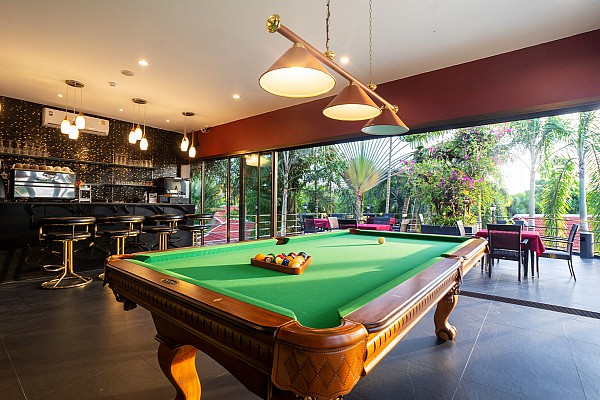 Pool Table and Kids Club