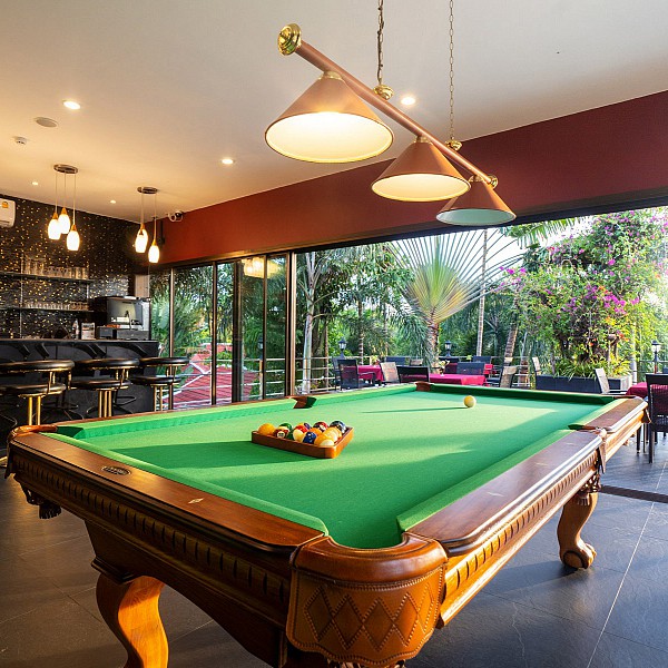 Pool Table and Kids Club